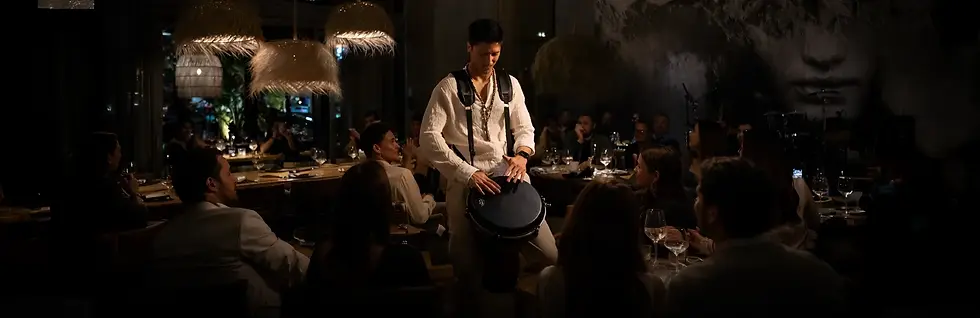 live performances in Rosa Negra Miami Restaurant